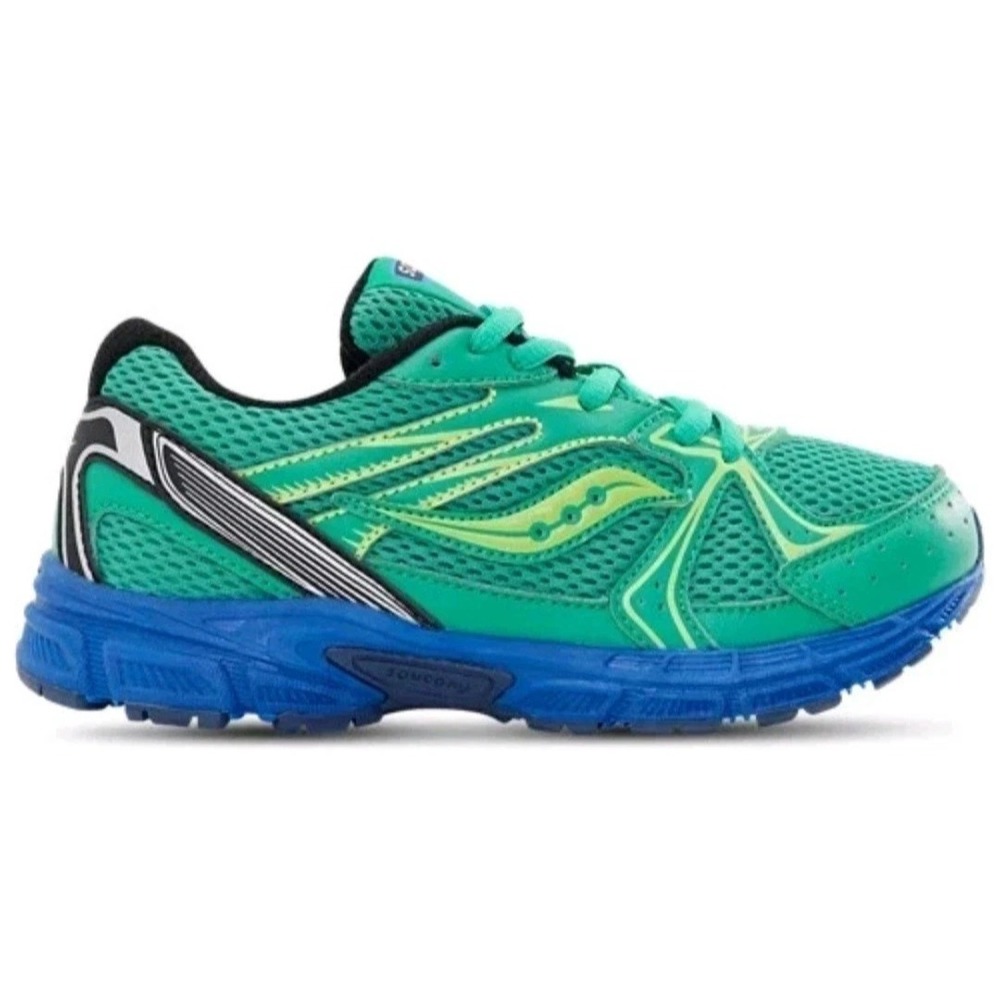 Saucony Ride Millennium KDZ Green Blue Unisex Kids Size 5 Running‎ Shoes  NEW